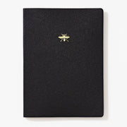 Black Leatherette Perpetual Planner