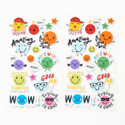 Encouragement Happy Face Stickers