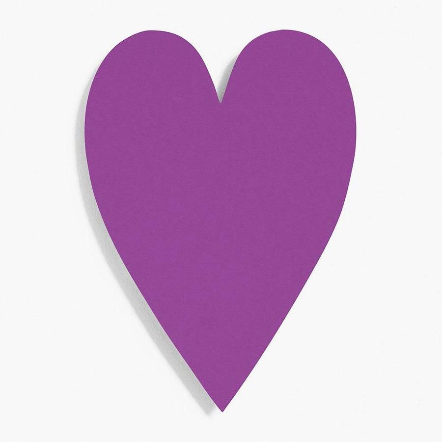 Beet 4 Bar Heart Shaped Cards