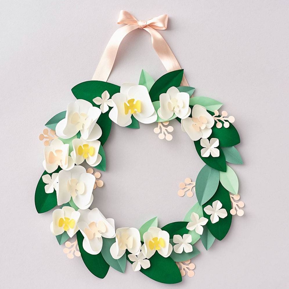 Orchid Wreath Craft Kit