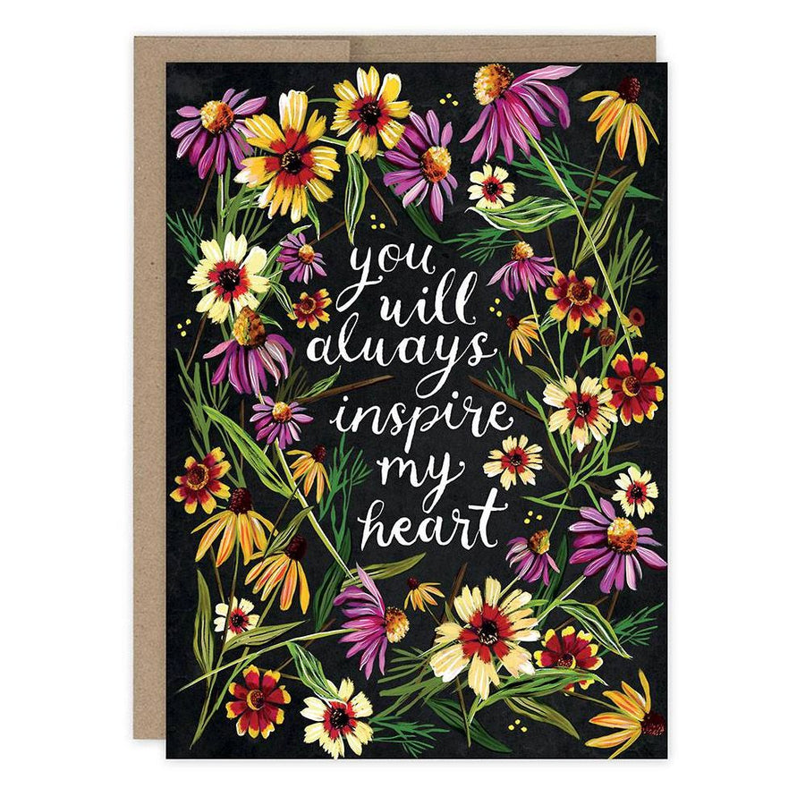 Inspire My Heart Love Card
