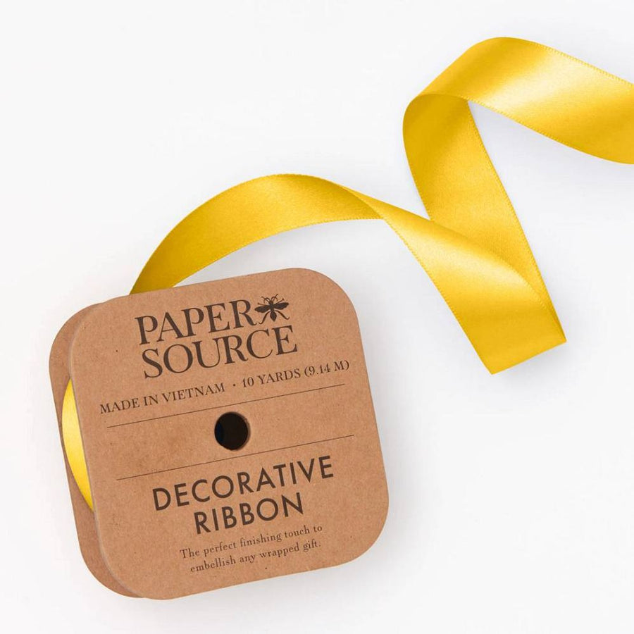 Satin Daffodil Ribbon 1" 10YD