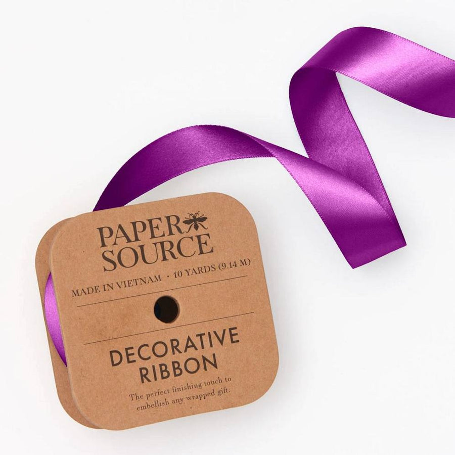 Satin Ultra Violet Ribbon 1" 10YD