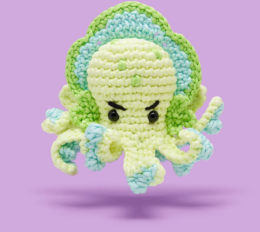Vlad the Kraken Learn to Crochet Kit