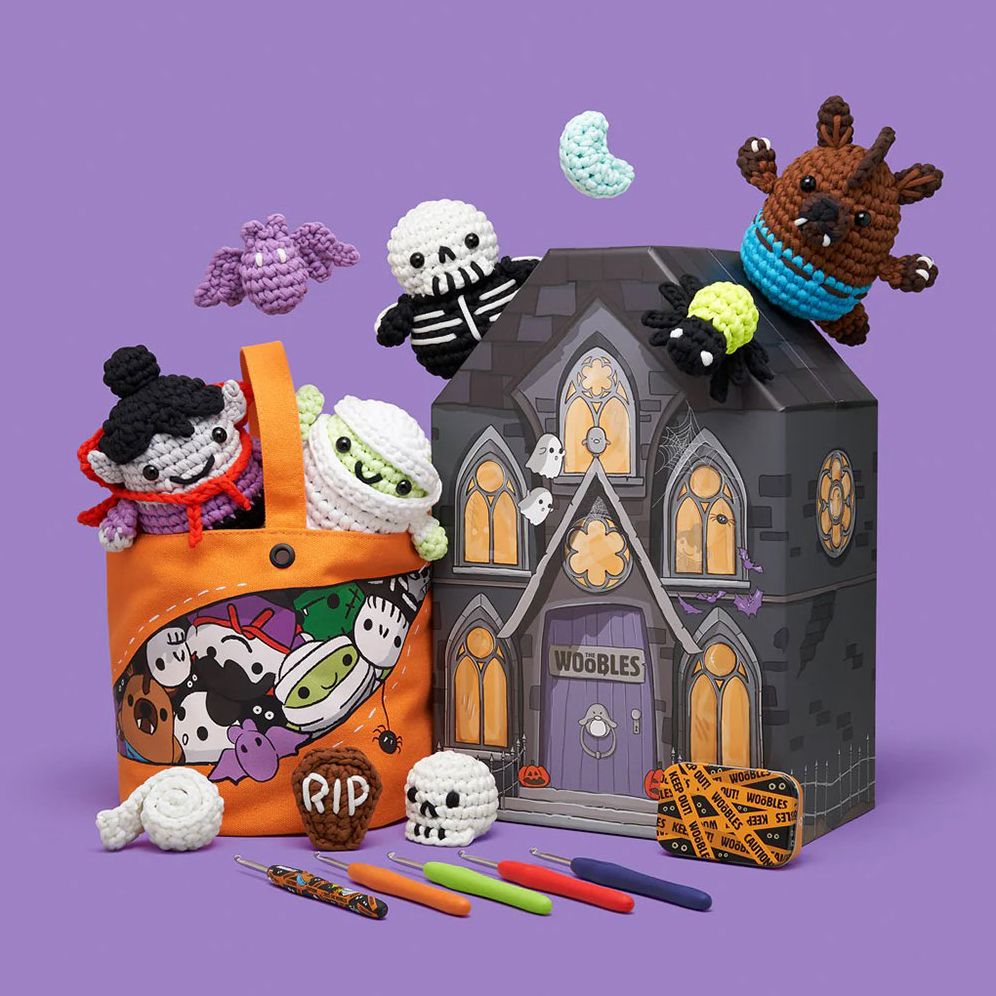 Eerie-sistibly Woobly Haunted House Box Learn to Crochet kit