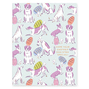Easter Dogs Greeting Card