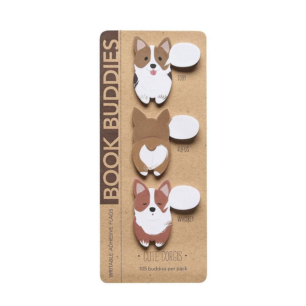 Cute Corgis Book Buddies