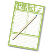 Get Your Shit Together Knock Knock Pad