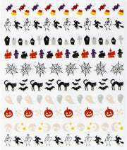 Halloween 26' Bat Nail Stickers