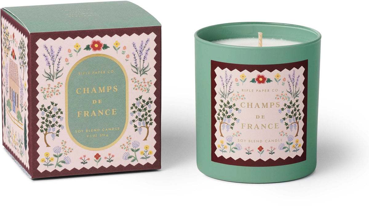 Country Farm Champs de France 9 oz Glass Candle
