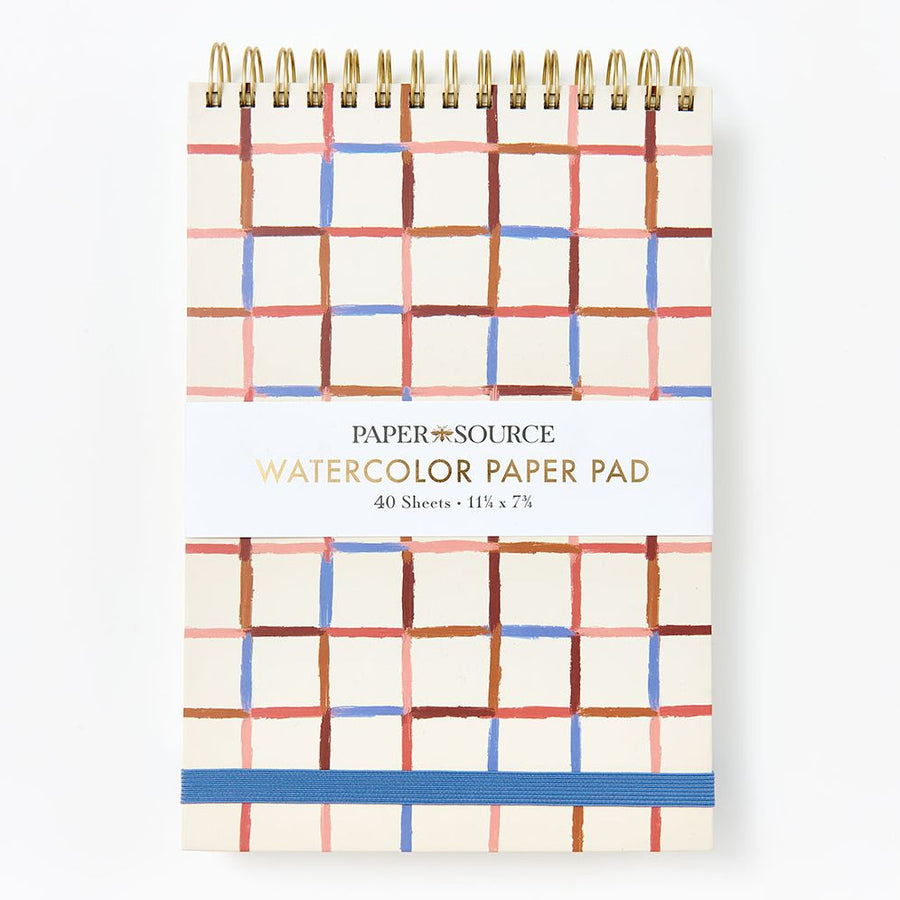 Neutral Grid Watercolor Pad