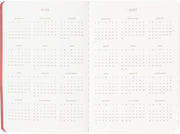 2026-2027 Romantic Birds Monthly Pocket Planner