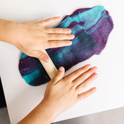Unicorn Glitter Dough Plant-powered sensory dough