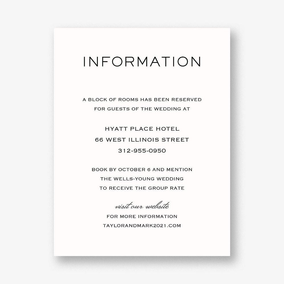 Diamond Edge Information Card