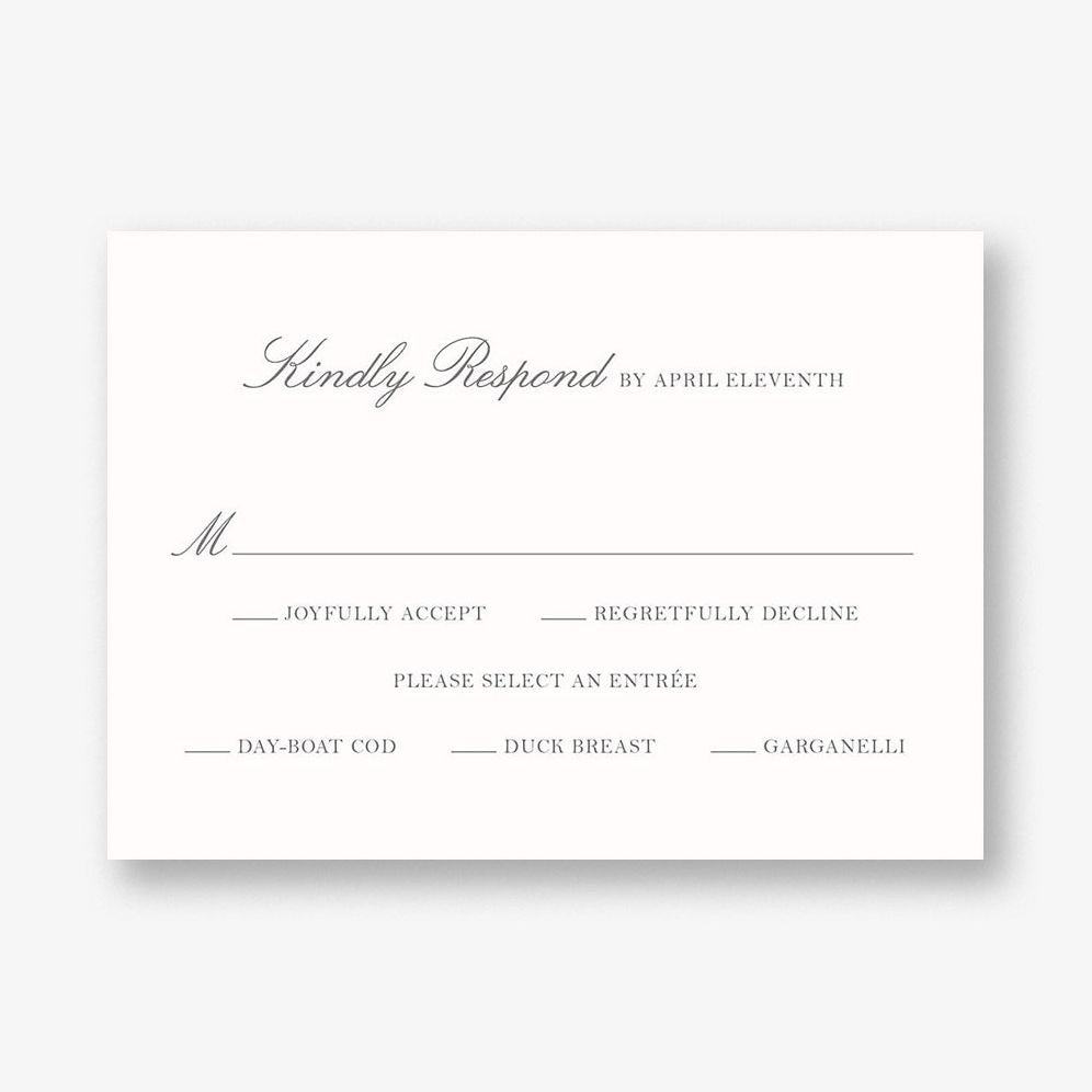 Fig Branches Response Card