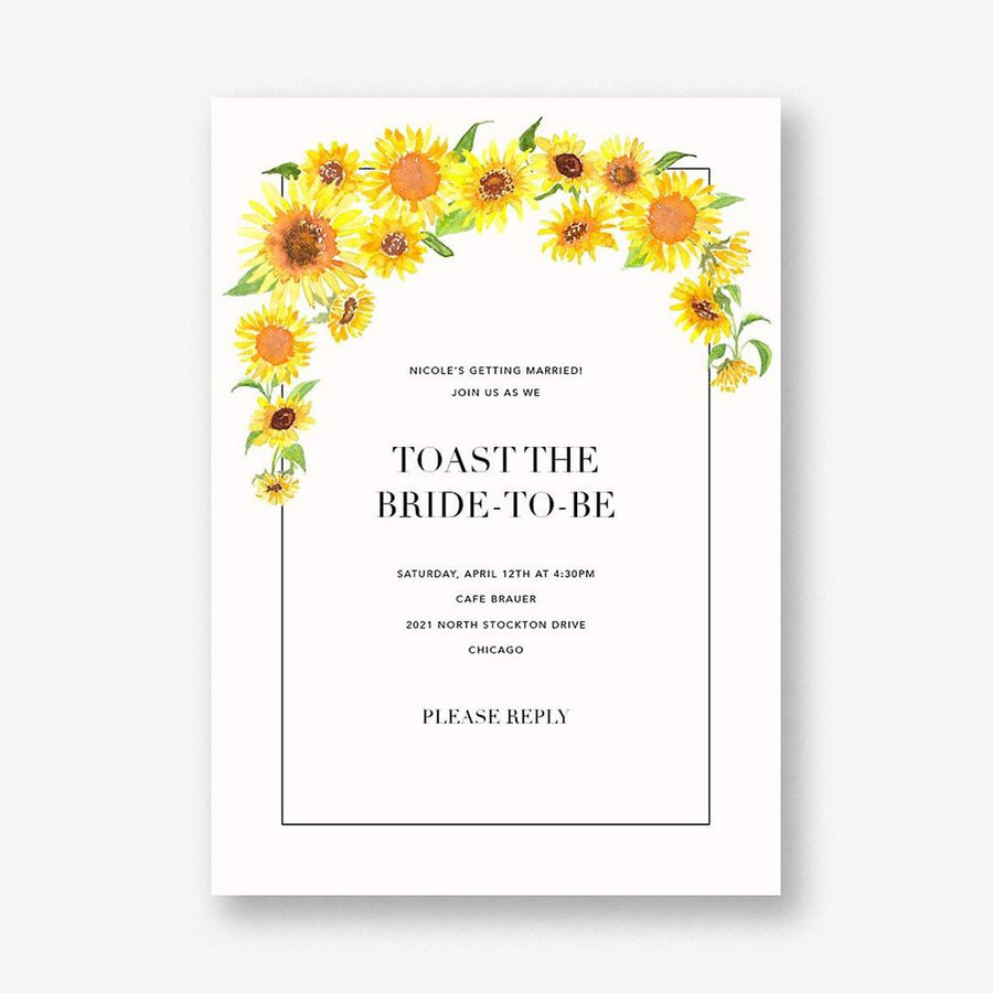 Heirloom Bridal Shower Invitation