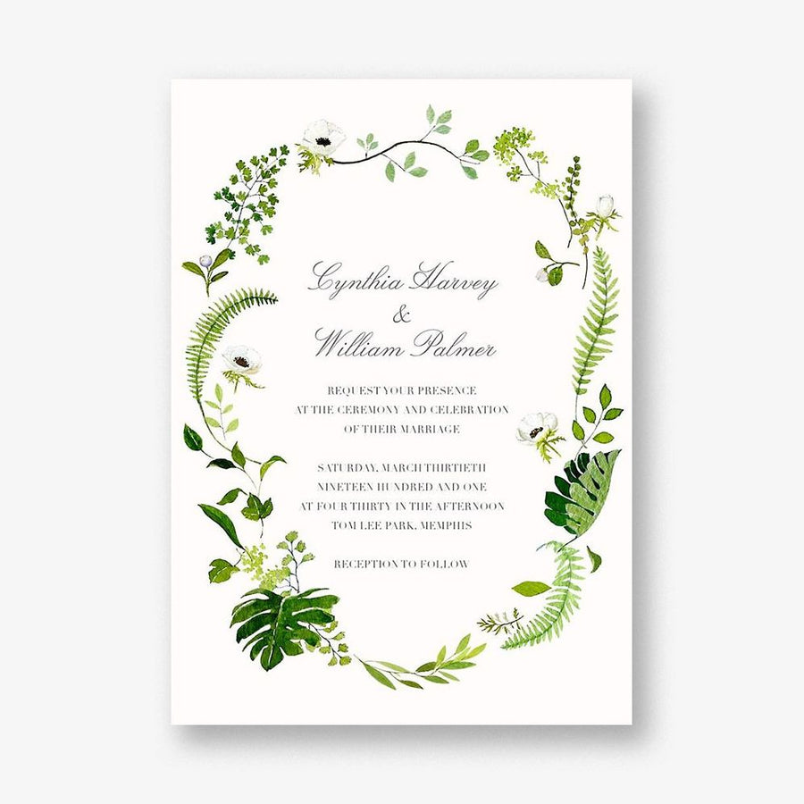 Naiad Wedding Invitation