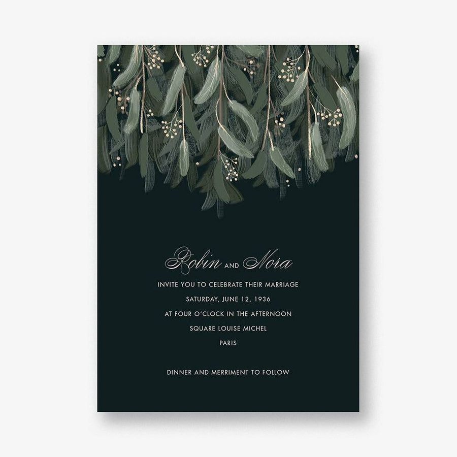 Verdure Wedding Invitation