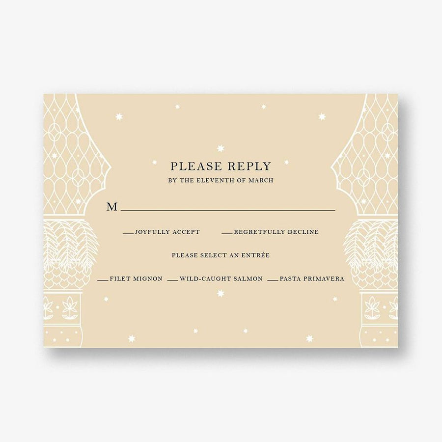 Vinayaka Response Card