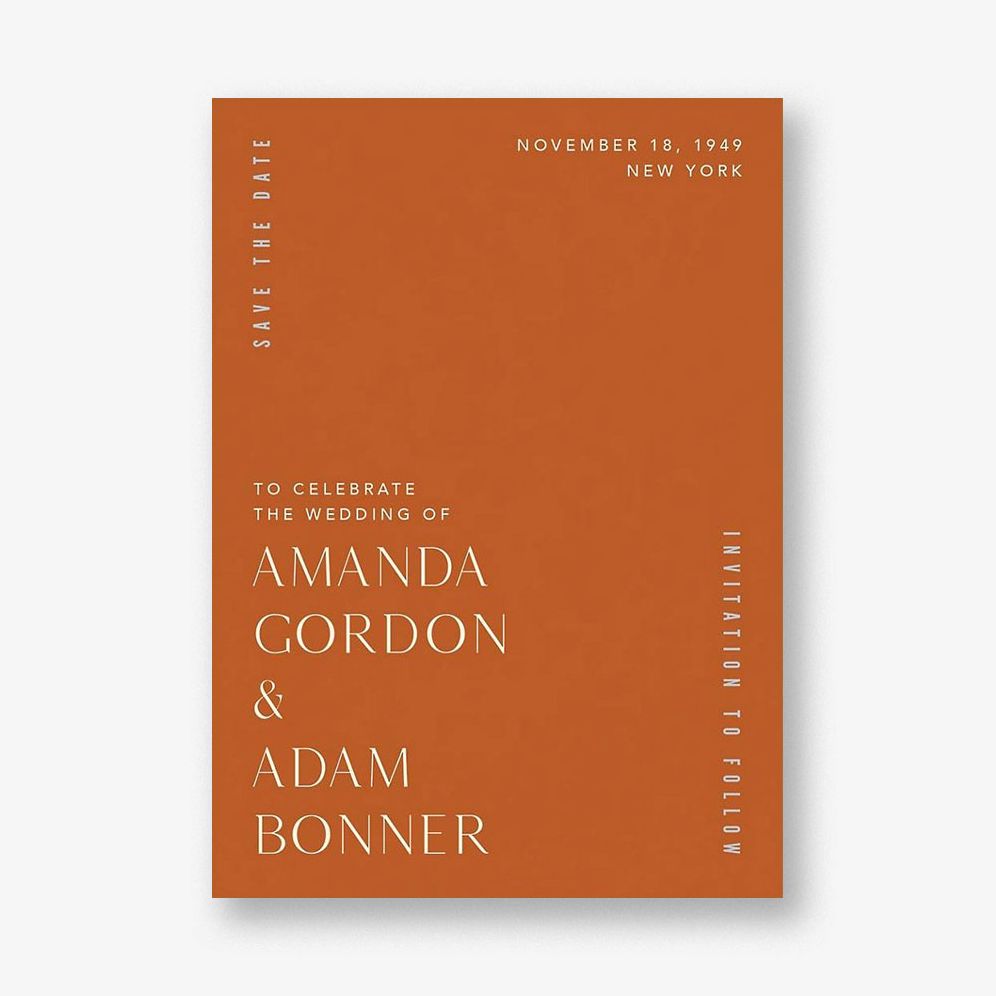 Ceremony Save the Date Card