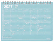2027 Marks Blue Jan Start S Weekly Desk Planner
