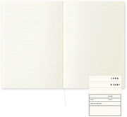 Midori A5 Journal Pages - Gridded