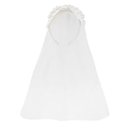 PEARL BOW HEADBAND WITH VEIL