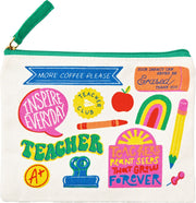 Teacher Badge Pouch