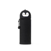 Legami 2-In-1 Silicone Pencil Case - Kawaii - Penguin