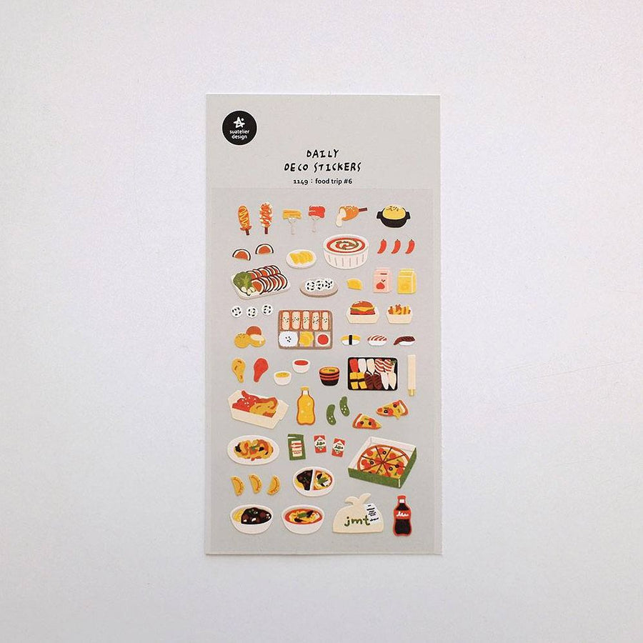 Food Trip Stickers