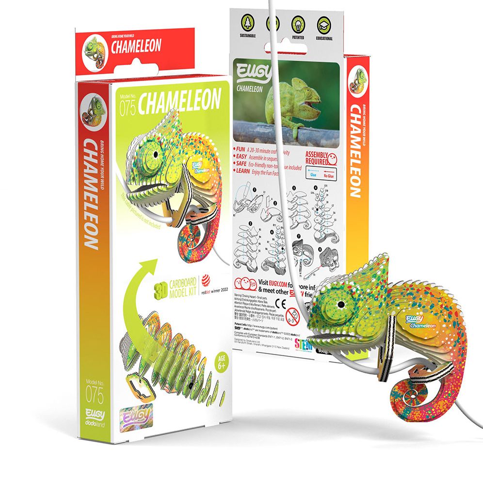EUGY Chameleon 3D Puzzle