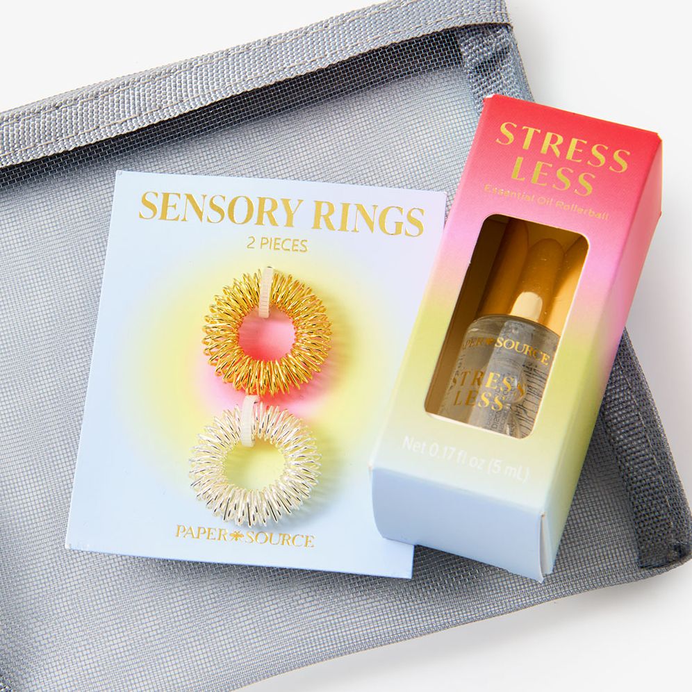 Stress Release Kit: stress ring and essential oil