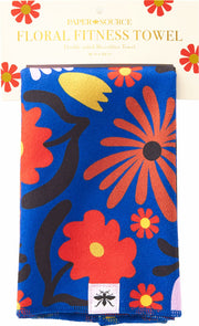 Bold Floral Sport Towel