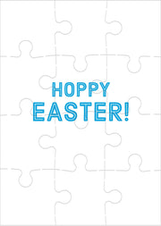 Hoppy Easter! Greeting Card Puzzle