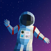 Paint by Sticker Kids (Official): Outer Space: Create 10 Pictures One Sticker at a Time! Includes Glow-in-the-Dark Stickers