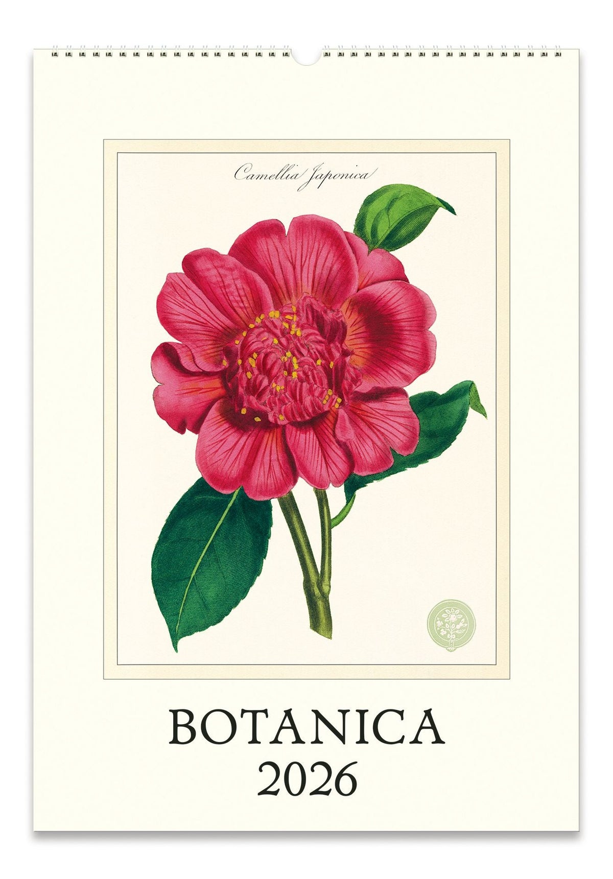 2026 Cavallini Botanica Wall Calendar