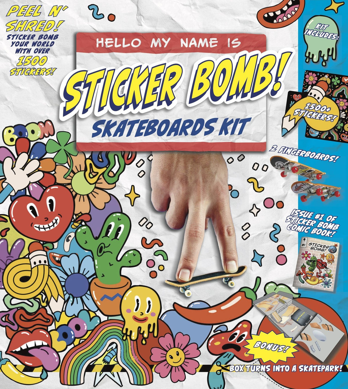 Sticker Bomb: Skateboard Kit