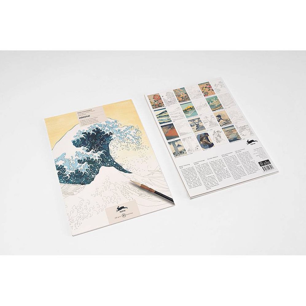Hokusai - Artists' Colouring Book - new edition